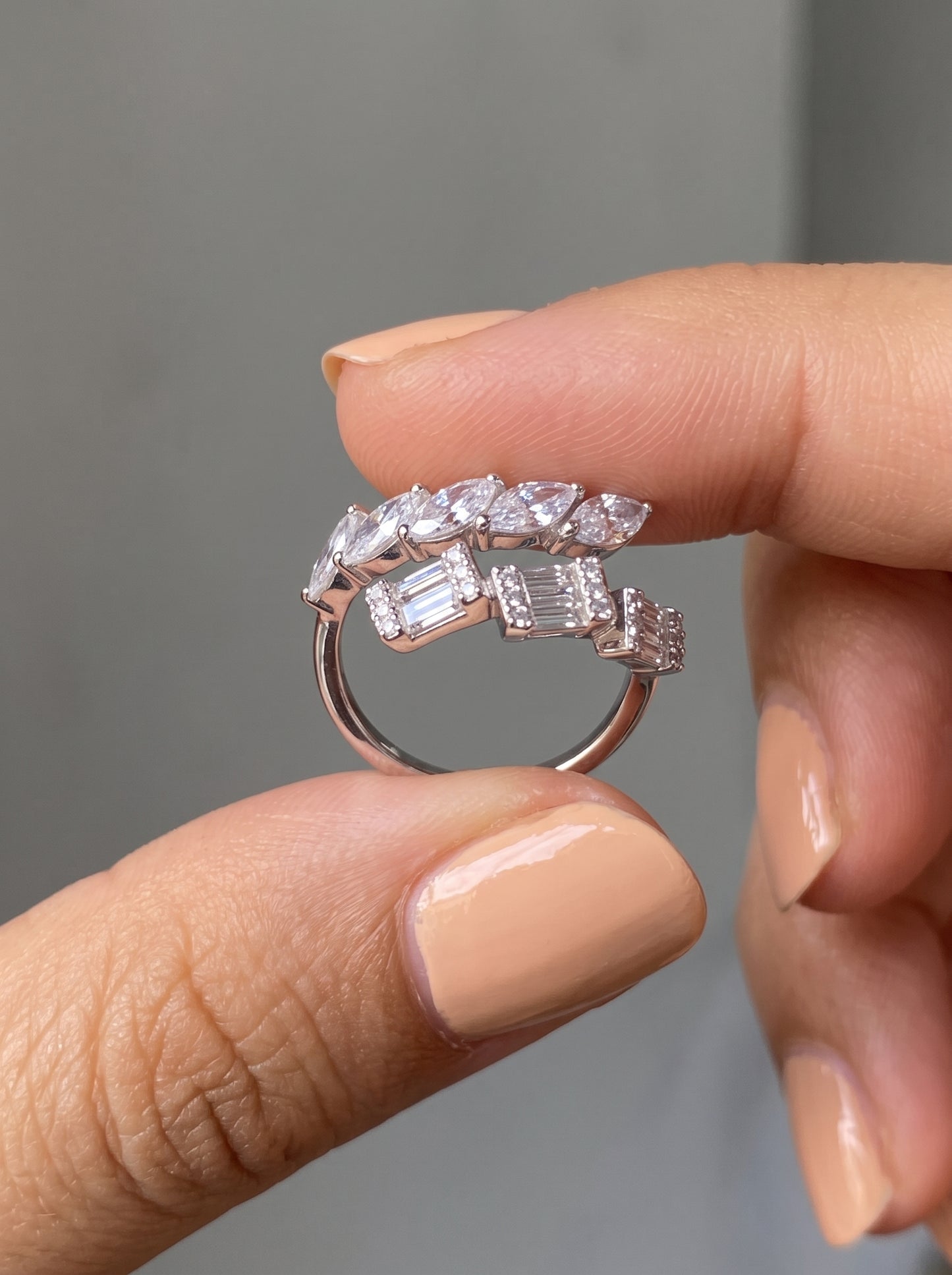Luxe Stack Adjustable Ring