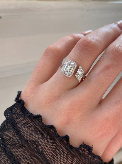 Signature Marquise Adjustable Ring