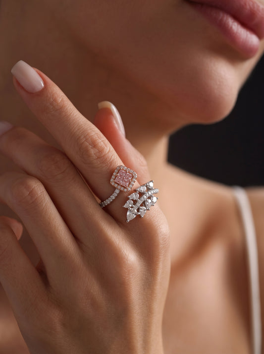 Rosé Radiance Ring