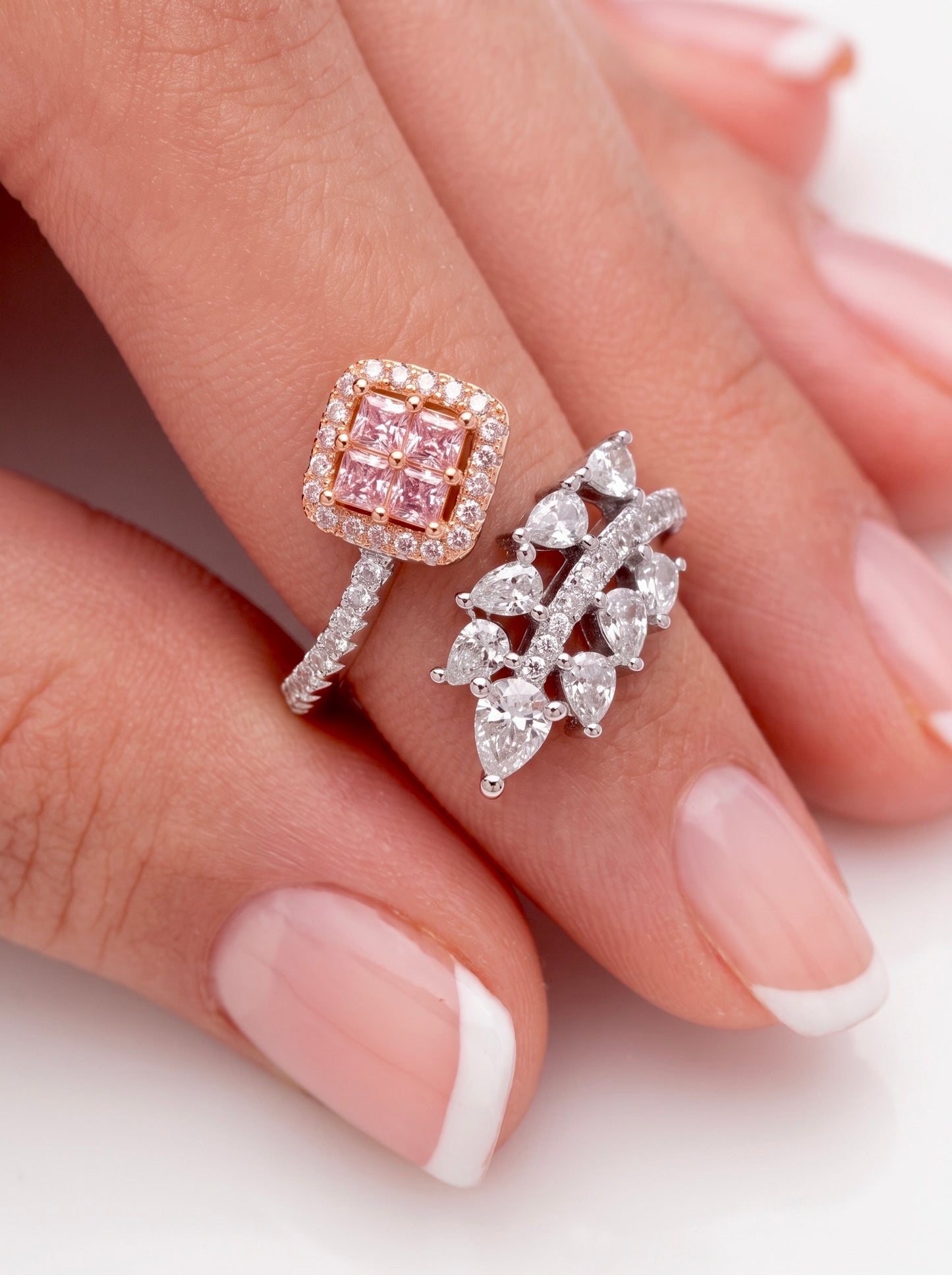 Rosé Radiance Ring