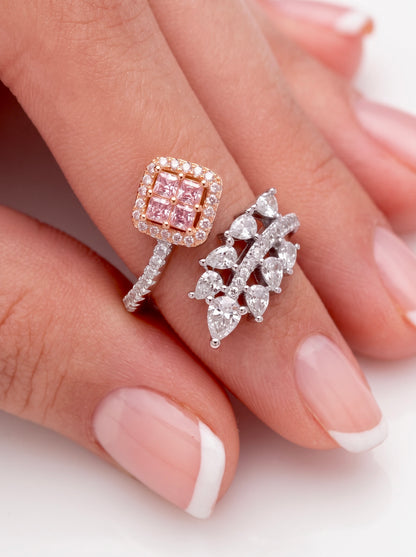 Rosé Radiance Ring
