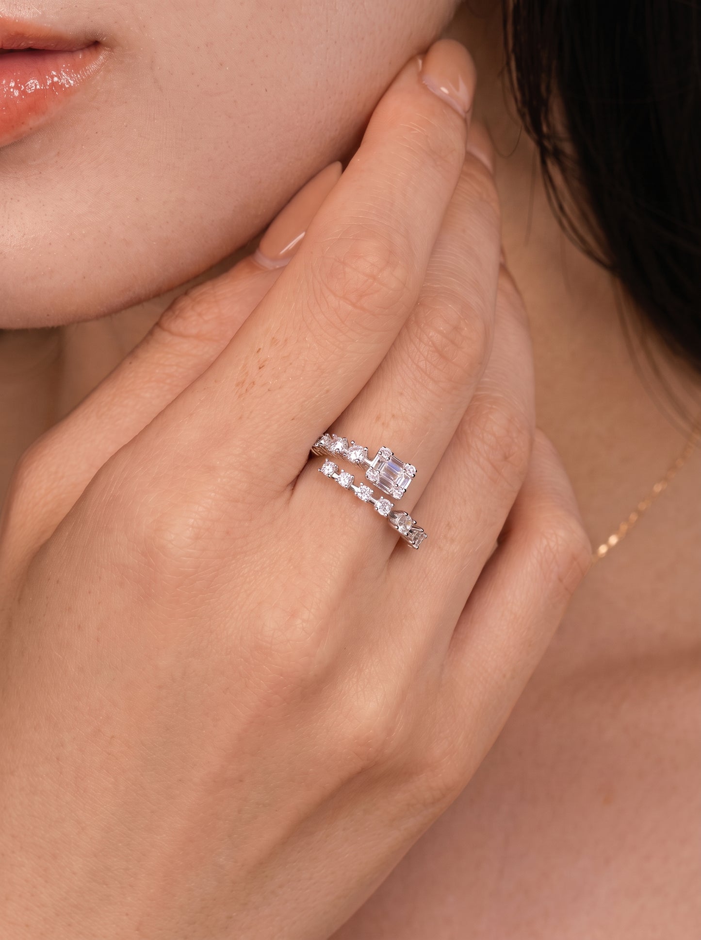 Dazzle Adjustable Ring