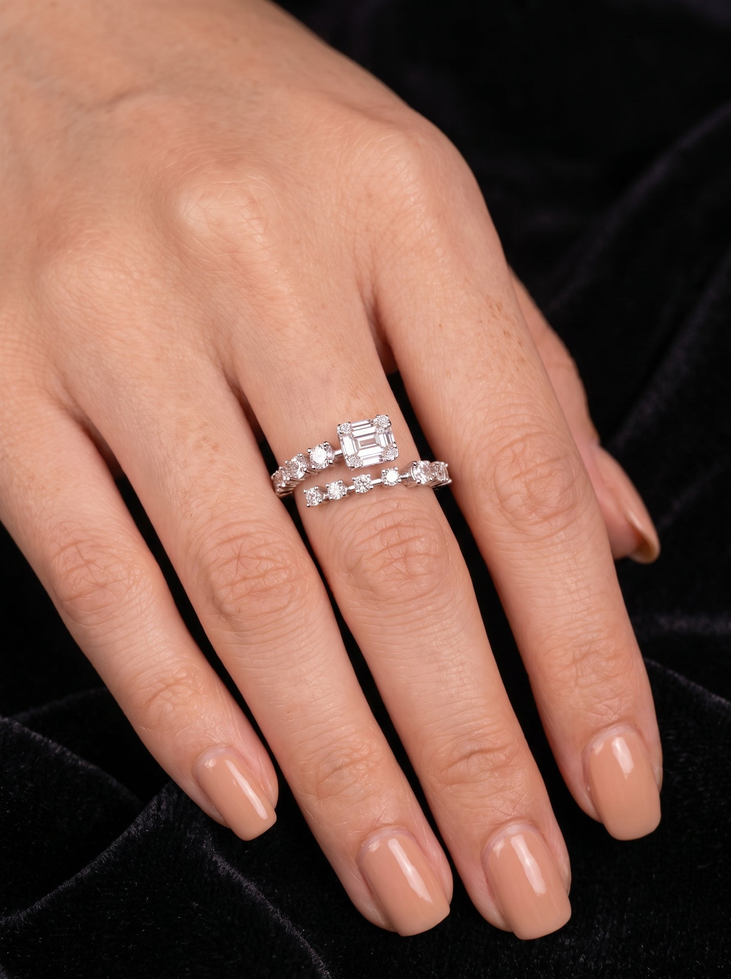 Dazzle Adjustable Ring