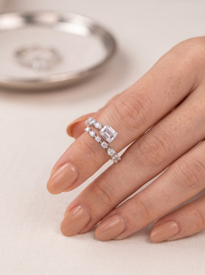 Dazzle Adjustable Ring
