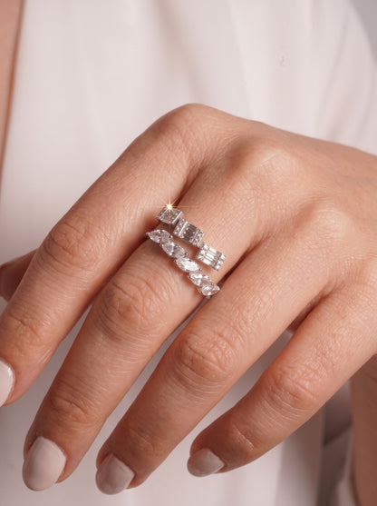Luxe Stack Adjustable Ring