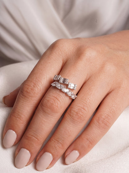 Luxe Stack Adjustable Ring