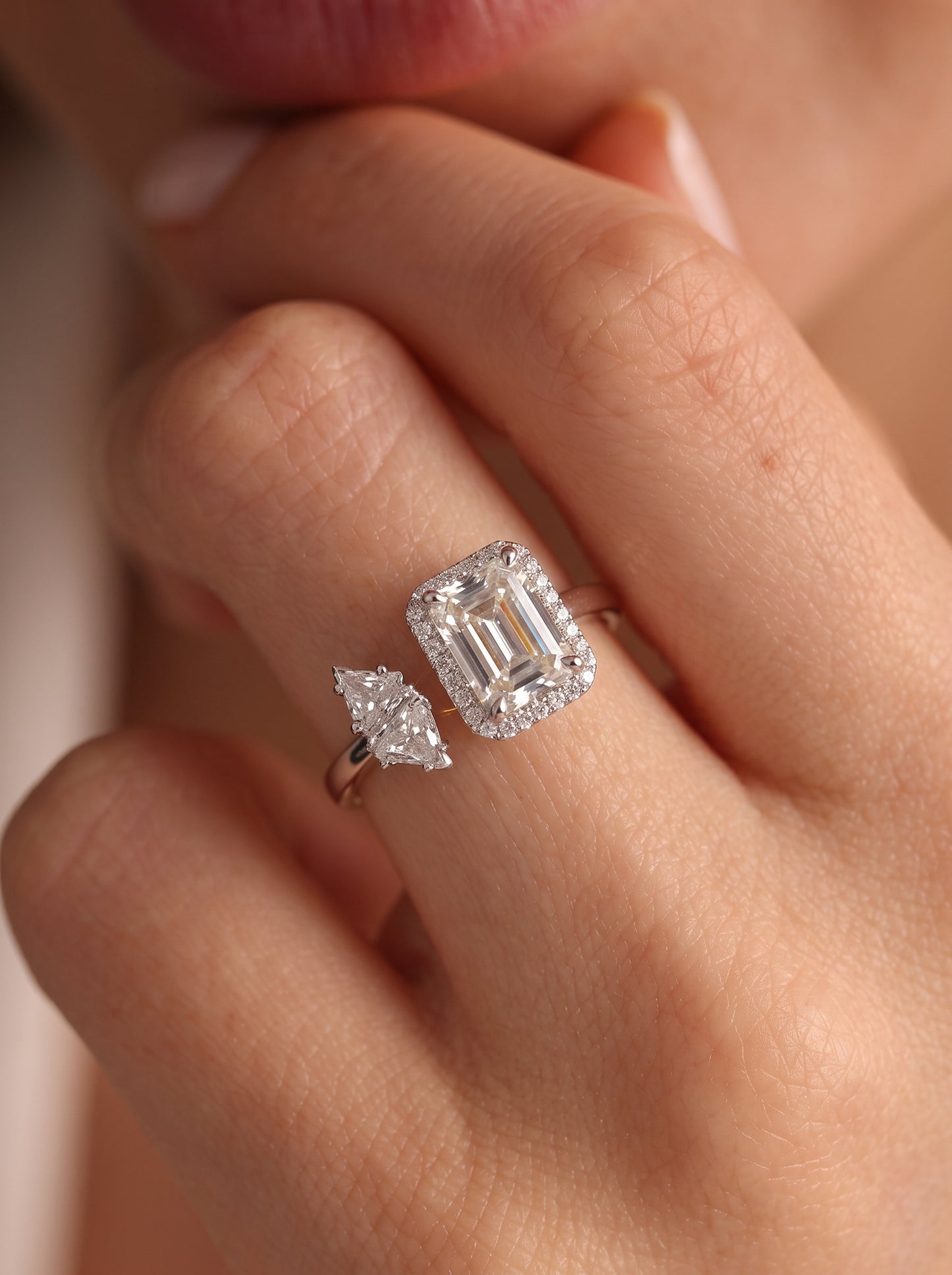 Signature Marquise Adjustable Ring