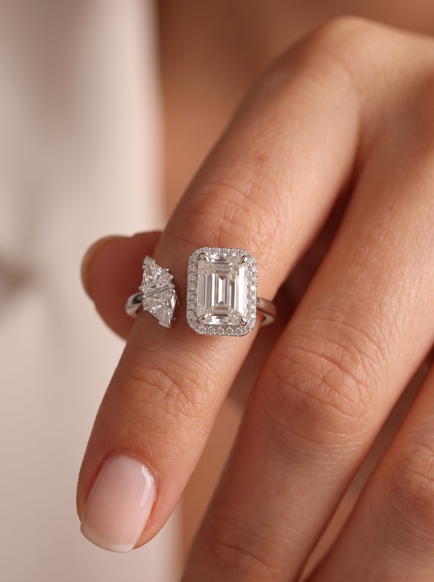 Signature Marquise Adjustable Ring
