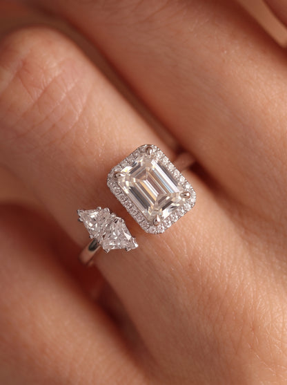 Signature Marquise Adjustable Ring