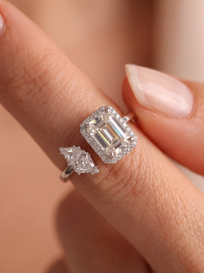Signature Marquise Adjustable Ring