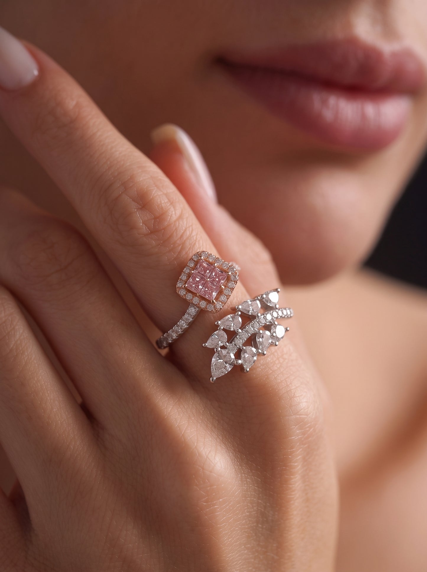 Rosé Radiance Ring