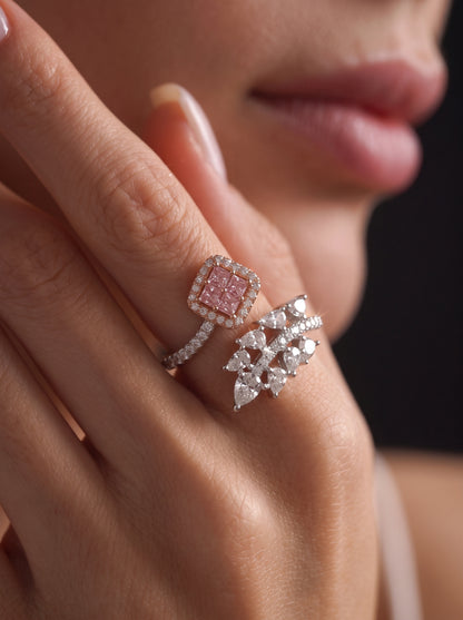 Rosé Radiance Ring