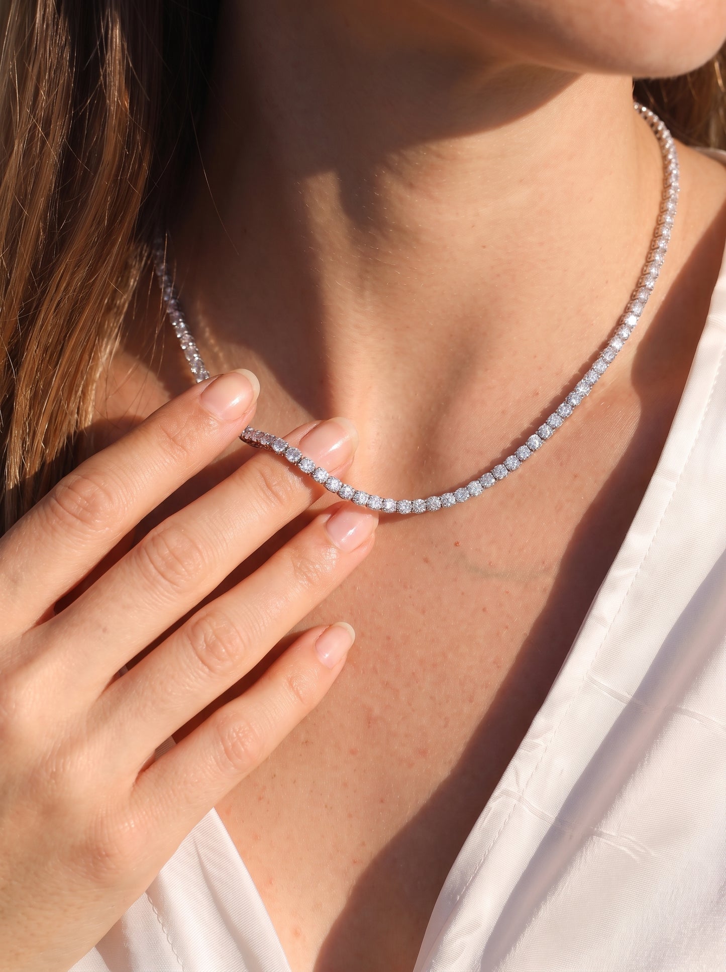 Tennis Necklace 2mm