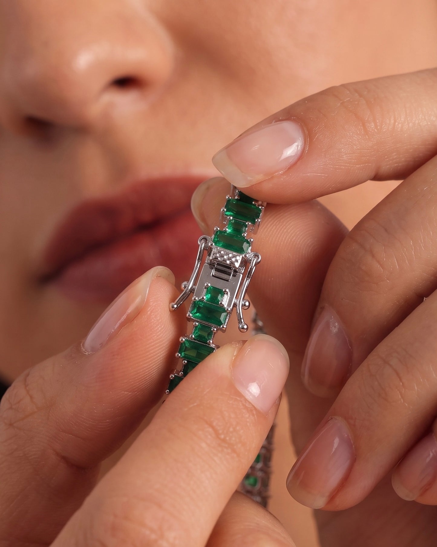 Fancy Emerald Bracelet