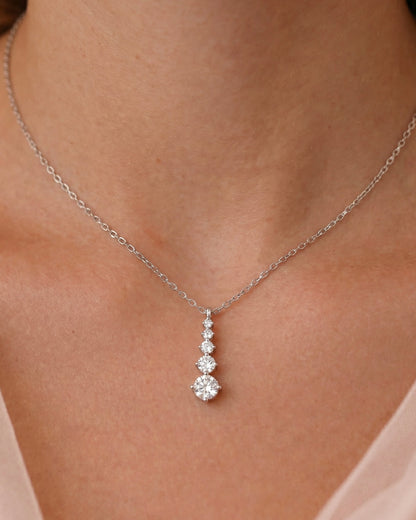 Timeless Solitaire Necklace