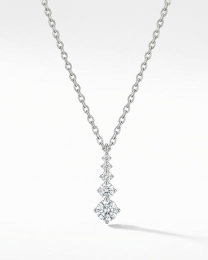 Timeless Solitaire Necklace