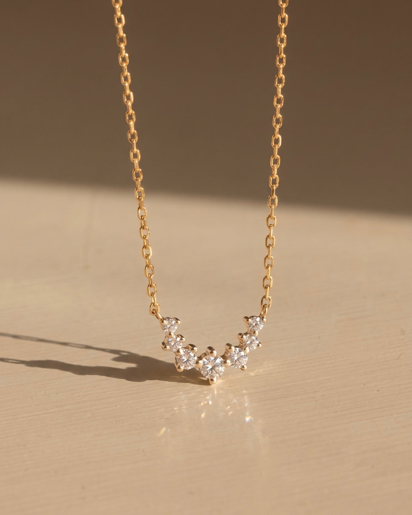 Starlight Flow Necklace Gold Plated
