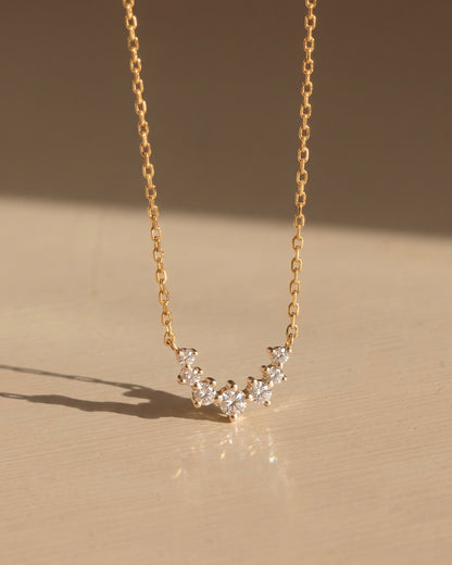 Starlight Flow Necklace Gold Plated