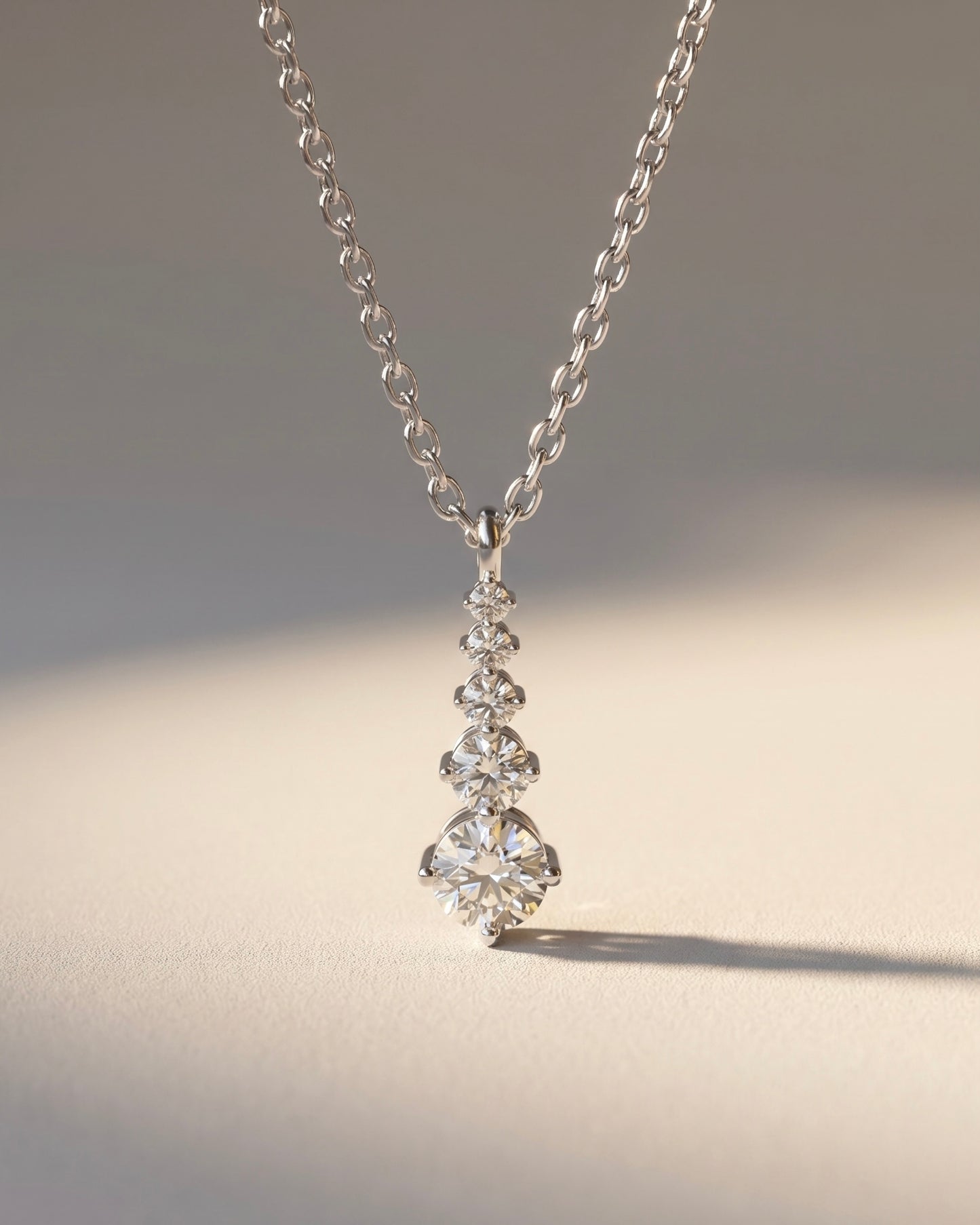 Timeless Solitaire Necklace