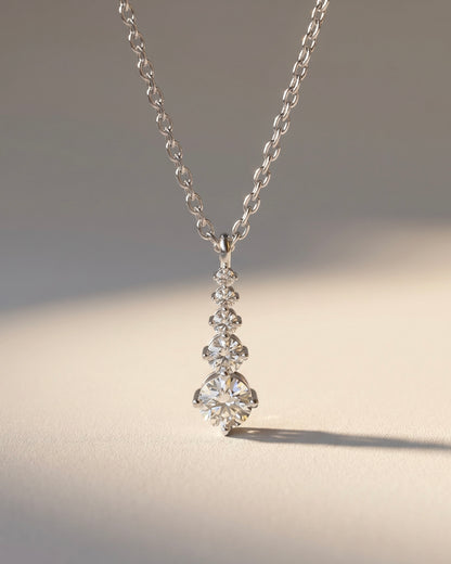Timeless Solitaire Necklace