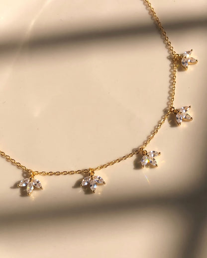 Butterflies Choker Gold Plated