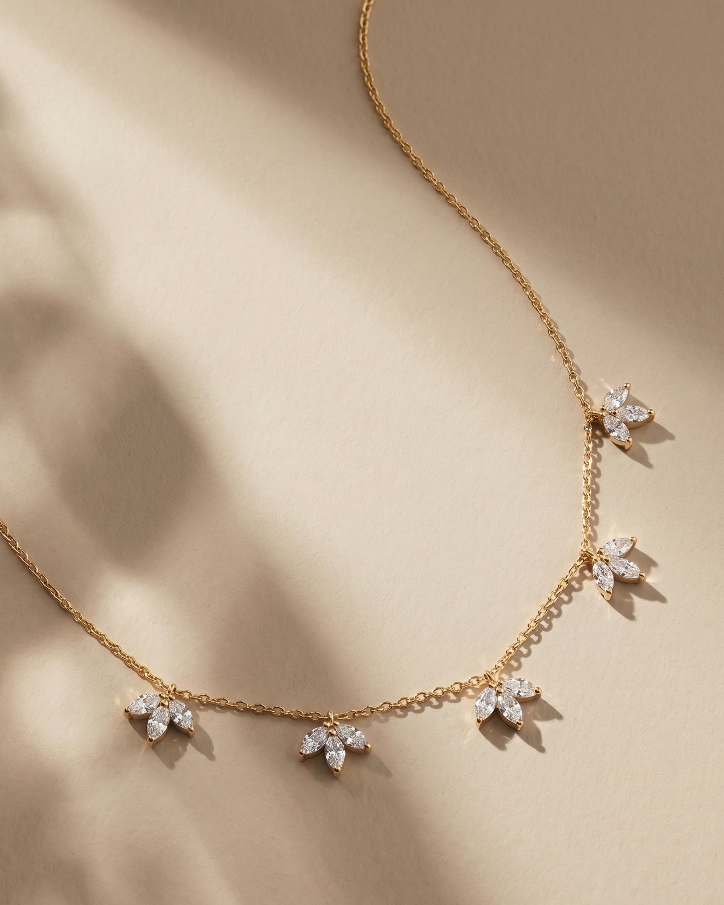 Butterflies Choker Gold Plated