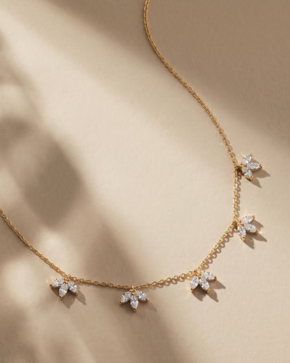 Butterflies Choker Gold Plated