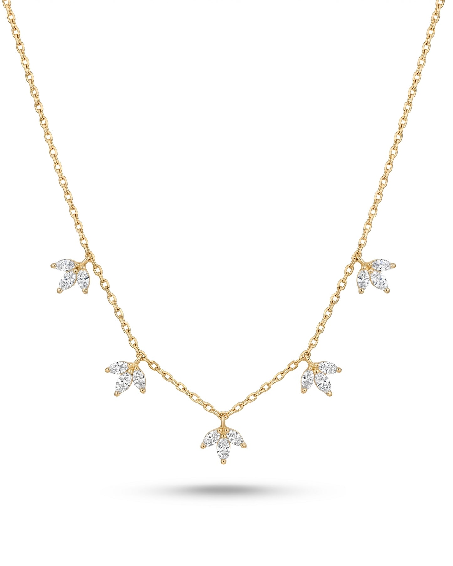 Butterflies Choker Gold Plated