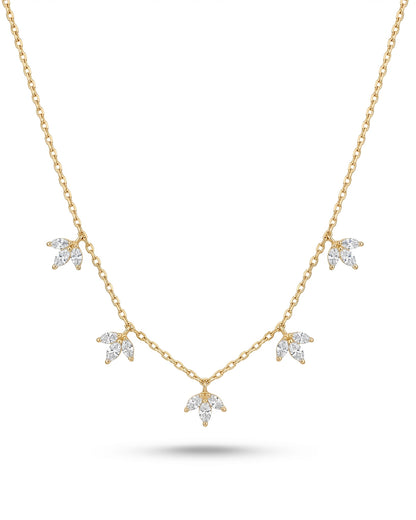 Butterflies Choker Gold Plated