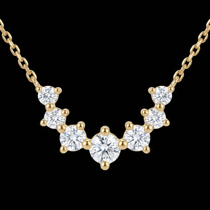 Starlight Flow Necklace Gold Plated