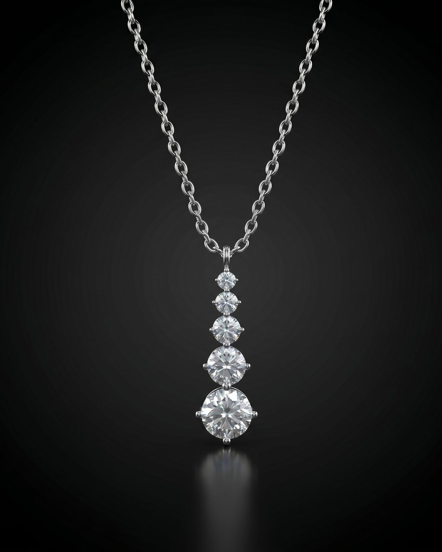 Timeless Solitaire Necklace