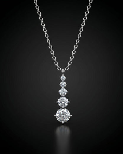 Timeless Solitaire Necklace