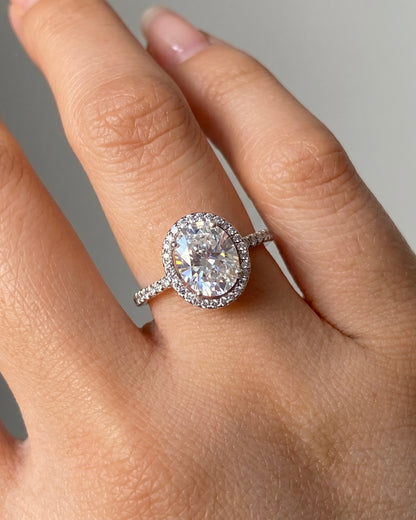 Moonlight Zircon Promise Ring