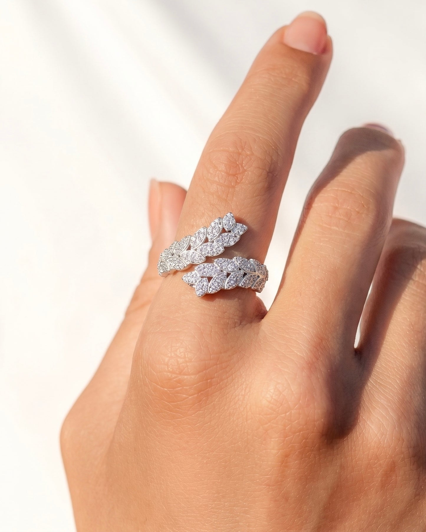 Angelic Zircon Stones Ring