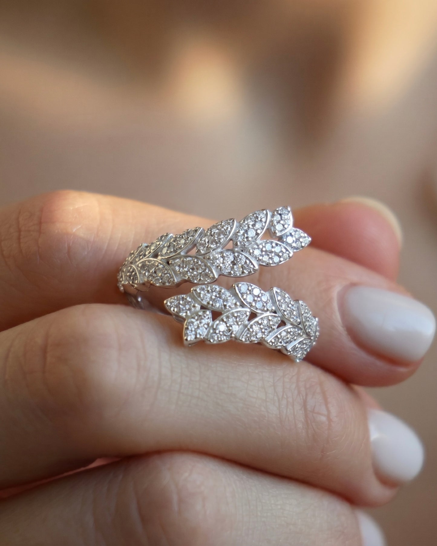 Angelic Zircon Stones Ring