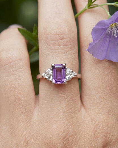 Purple Obsession Ring