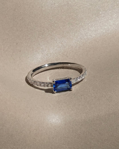 Royal Blue Sapphire Ring