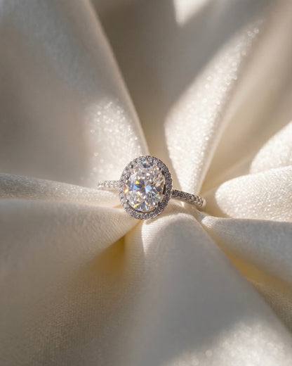 Moonlight Zircon Promise Ring