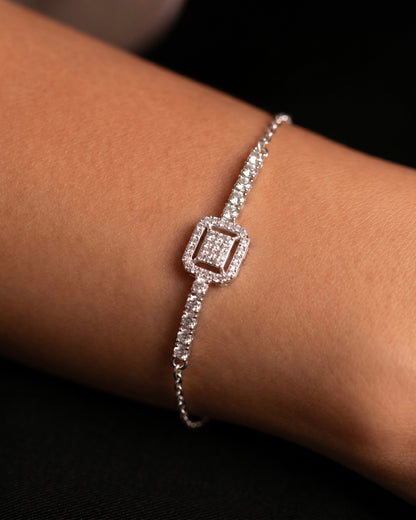 A Statement Squared Bracelet