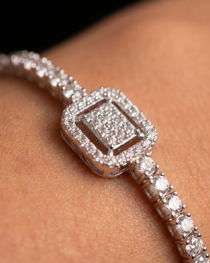 A Statement Squared Bracelet