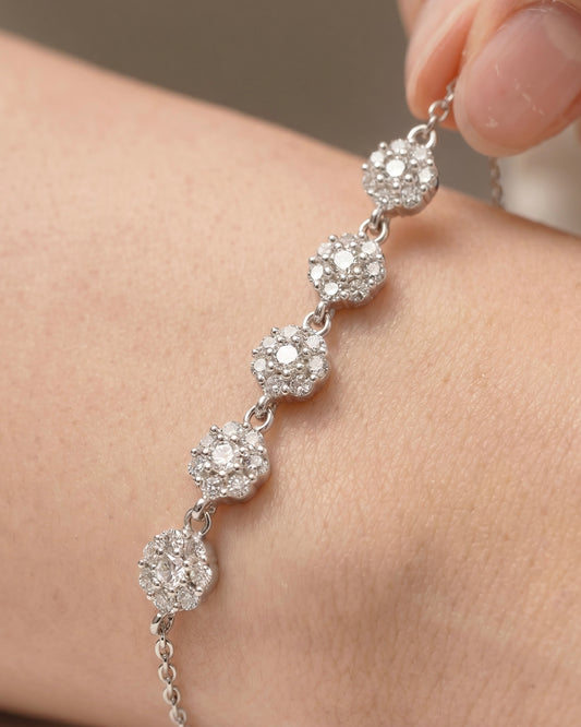 5 Radiance Flowers Bracelet