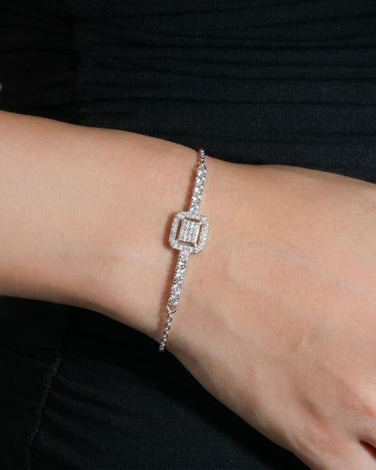 A Statement Squared Bracelet