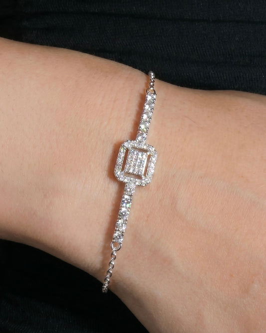 A Statement Squared Bracelet