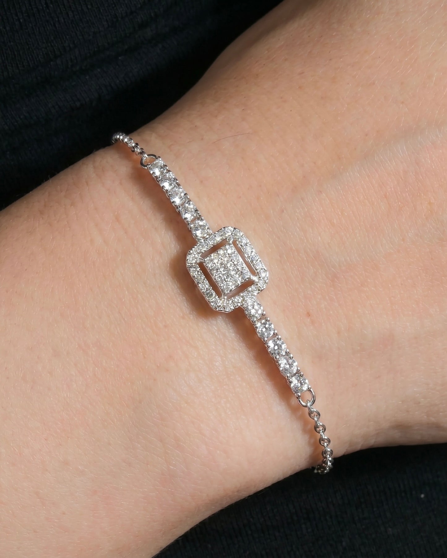 A Statement Squared Bracelet