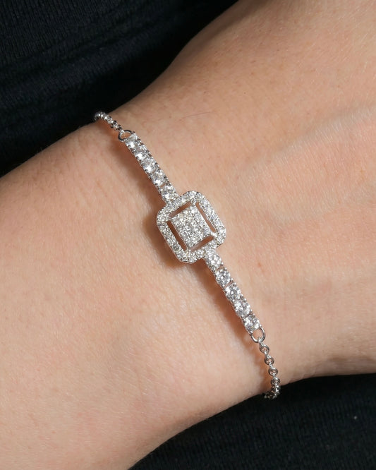 A Statement Squared Bracelet
