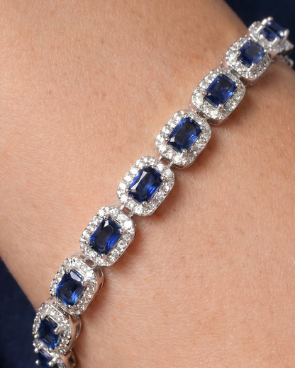 Royal Blue Sapphire Bracelet