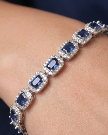 Royal Blue Sapphire Bracelet