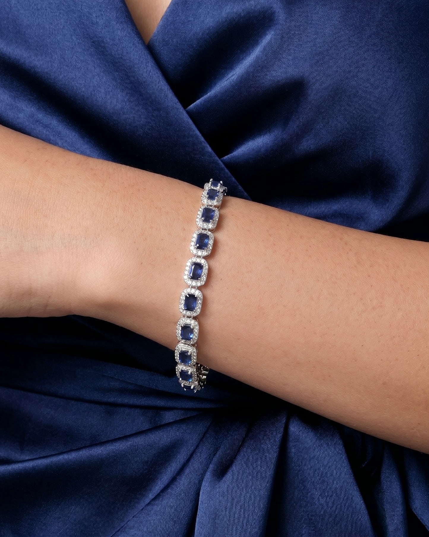 Royal Blue Sapphire Bracelet