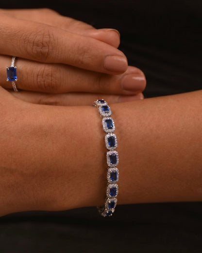 Royal Blue Sapphire Bracelet