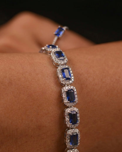 Royal Blue Sapphire Bracelet